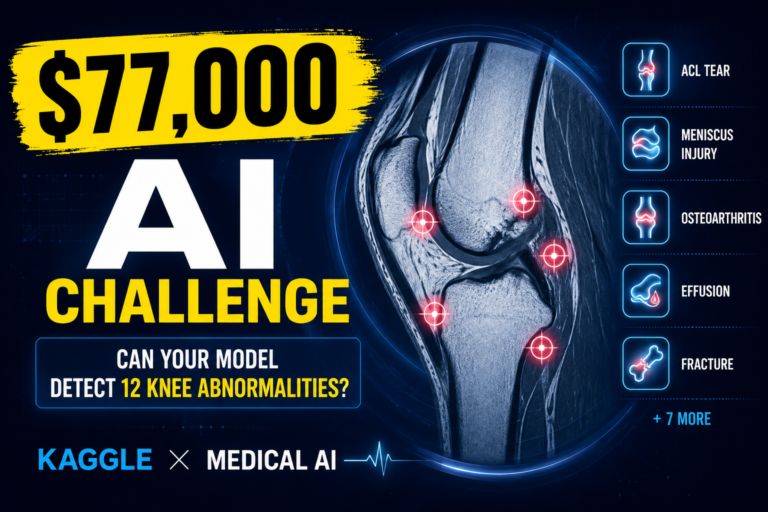RSNA Knee Abnormality Detection $77,000 Kaggle AI Challenge