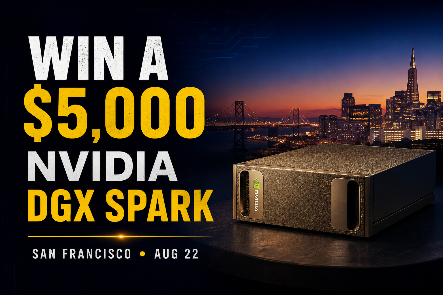 Zero Downtime Hackathon NVIDIA DGX Spark $5,000 prize
