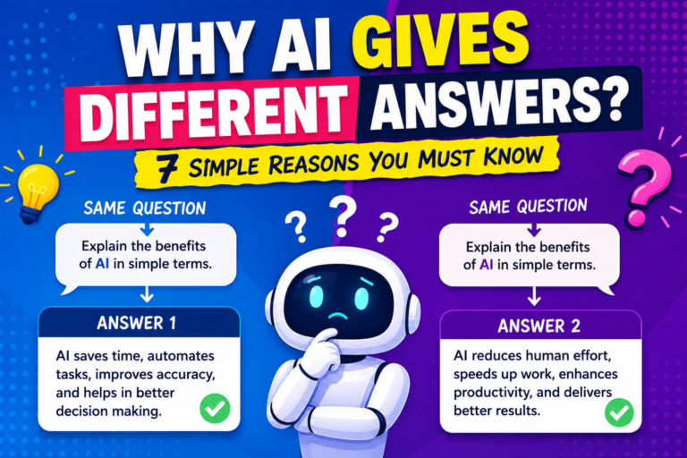 Why AI Gives Different Answers